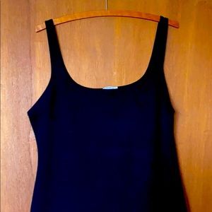 LBD Slim/Stretch Black Midi Zara Dress Size XL